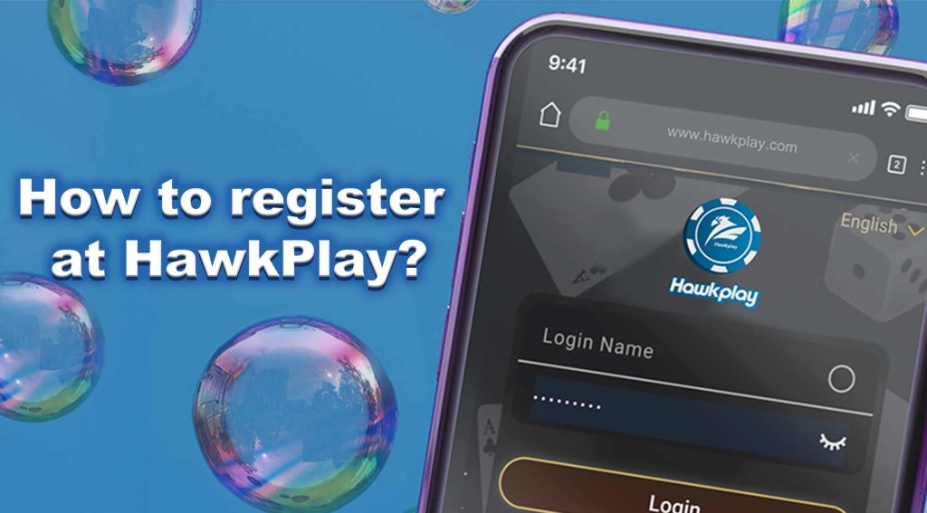 How to register at HawkPlay online casino and login?