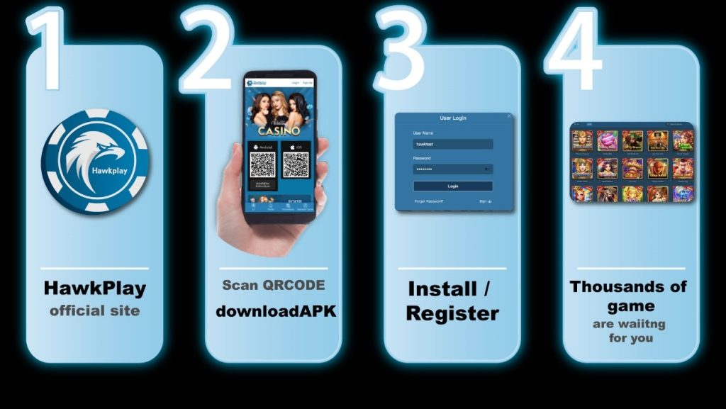 How to download HawkPlay APK by 4 steps